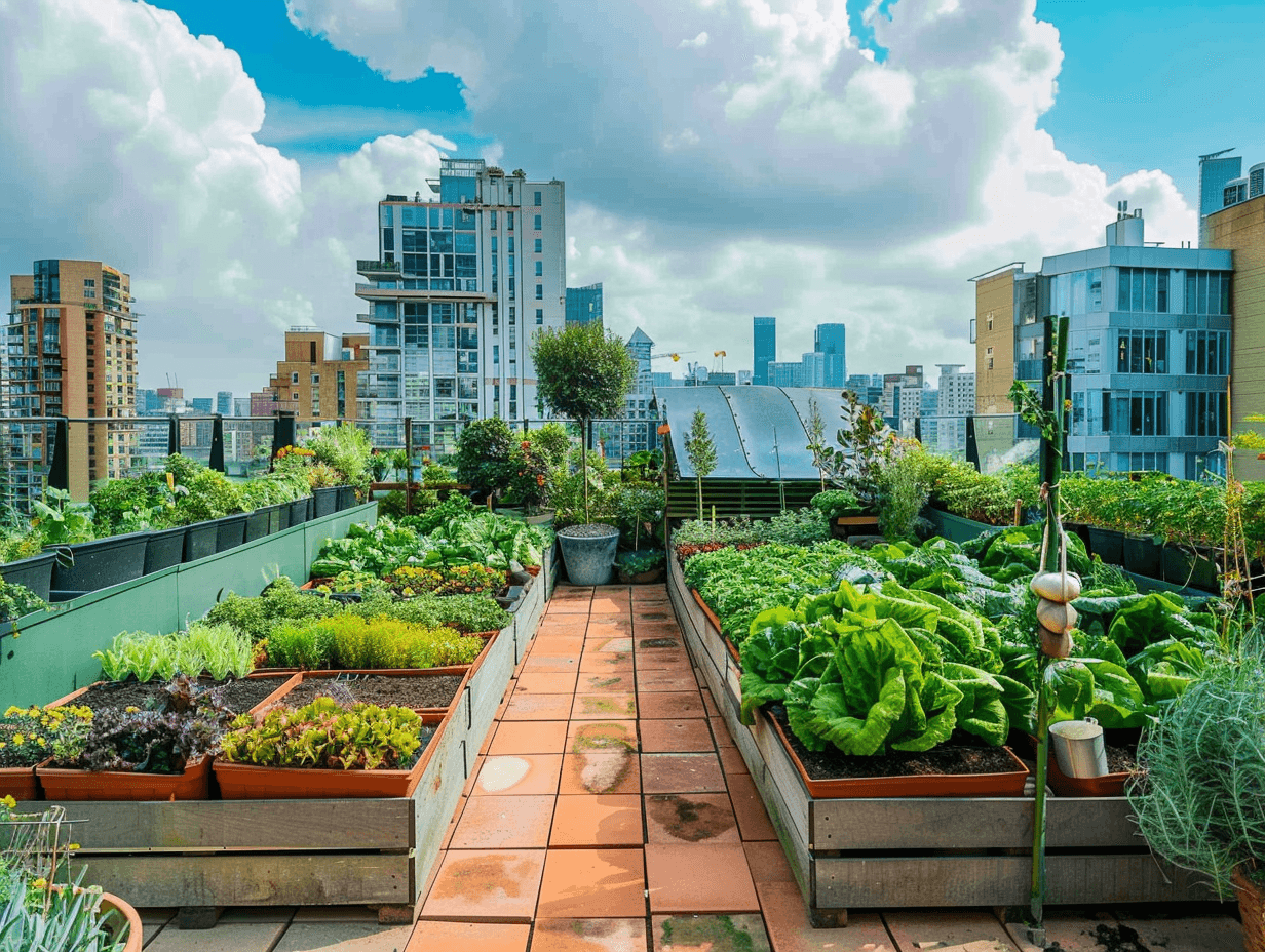 The Rise of Rooftop Gardens: Urban Oases in the Concrete Jungle